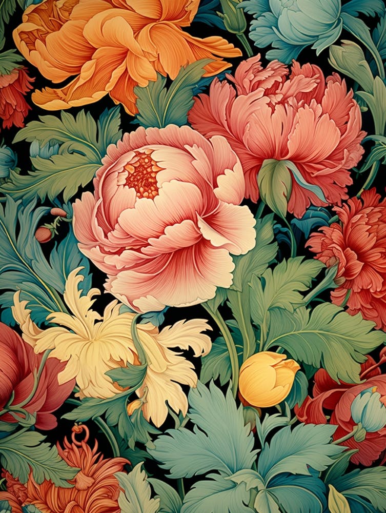 Peonies Wallpaper