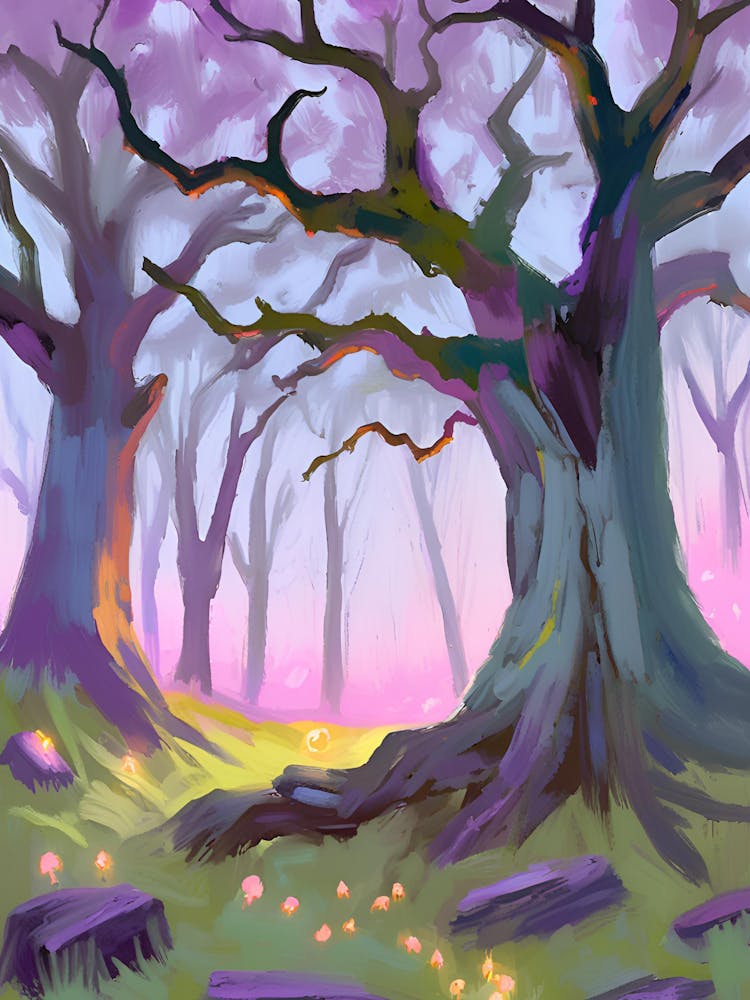 Trees In The Forest 1