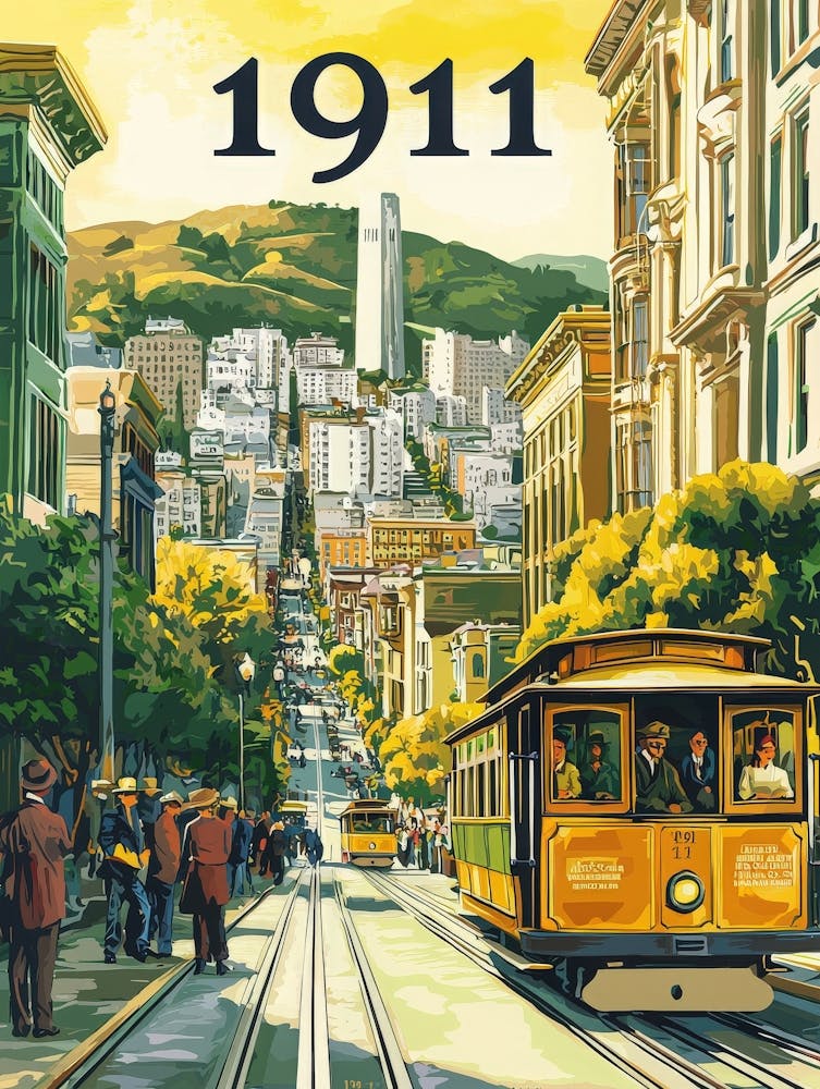 Aihrgdesign A Retro Travel Poster Of San Franciscos First Ele F16a474c 277f 4003 B467 646c95d27fbe 0