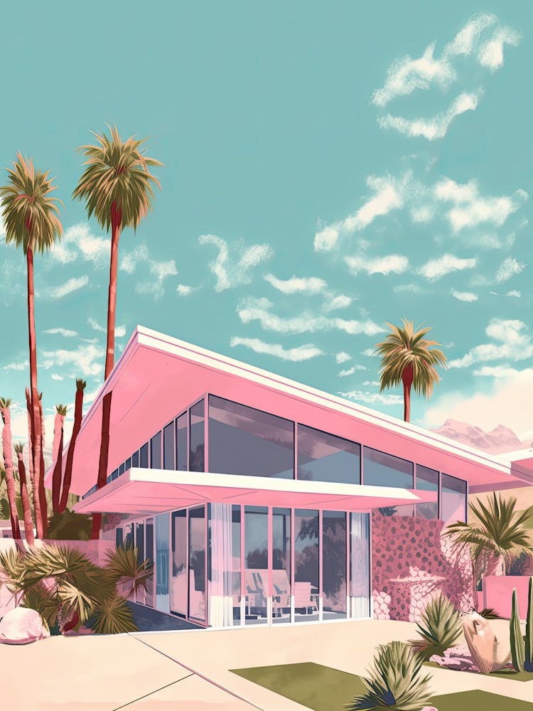 Pink Palm Springs Kitsch 6
