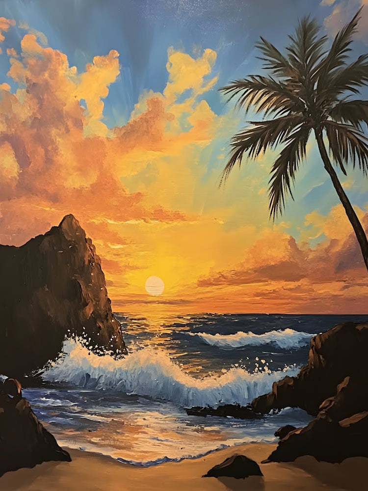 Sunset At The Beach 6