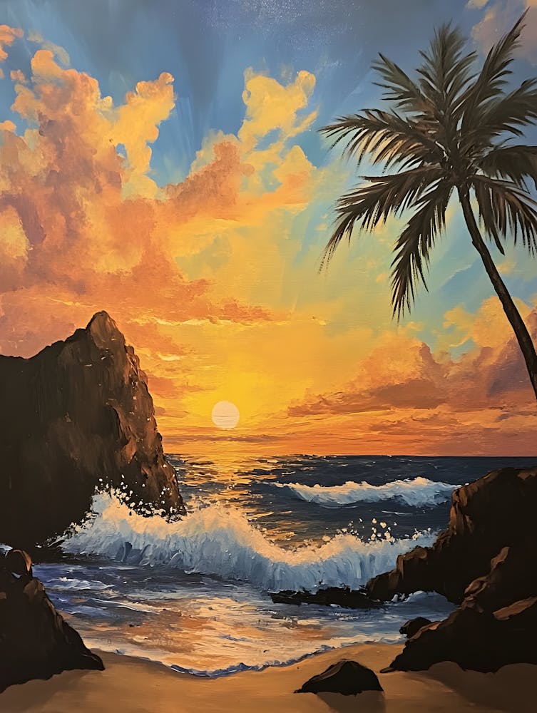 Sunset At The Beach 6