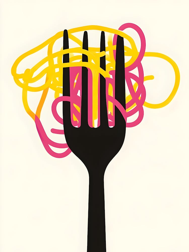 Fork And Spaghetti
