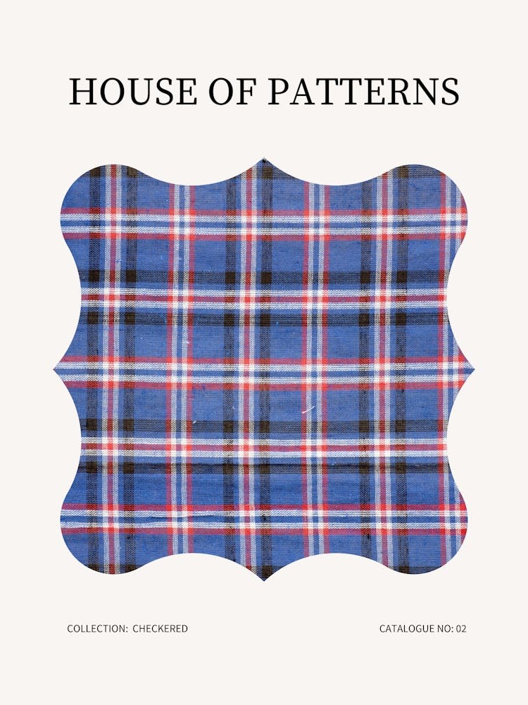 Checkered Pattern Poster 2