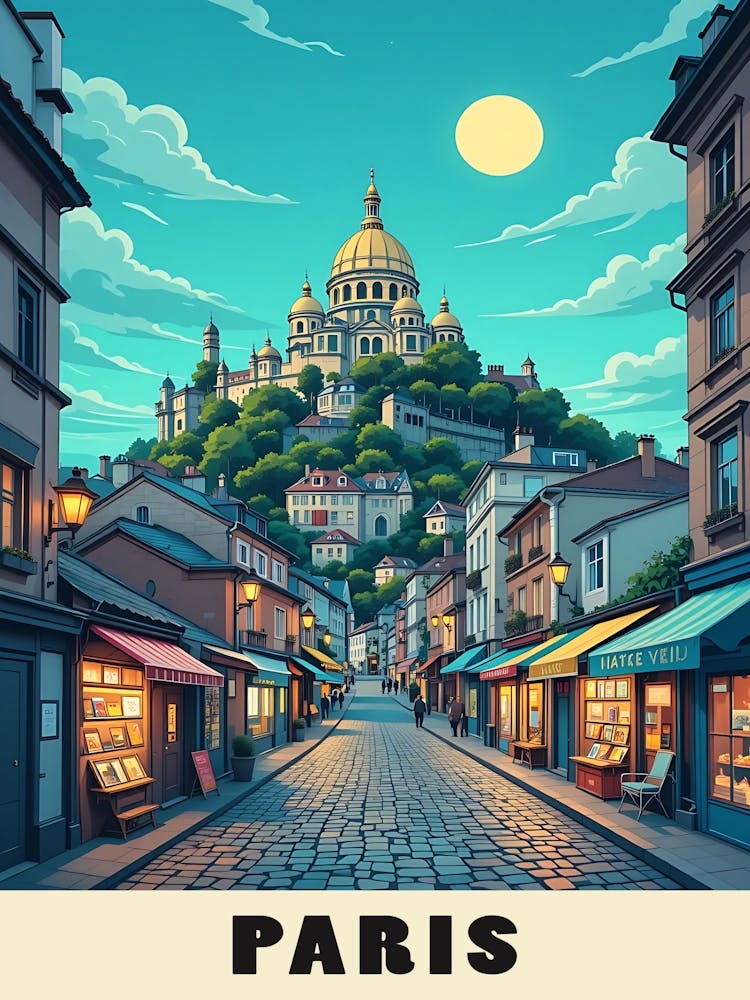 Paris Vintage Travel Poster 25