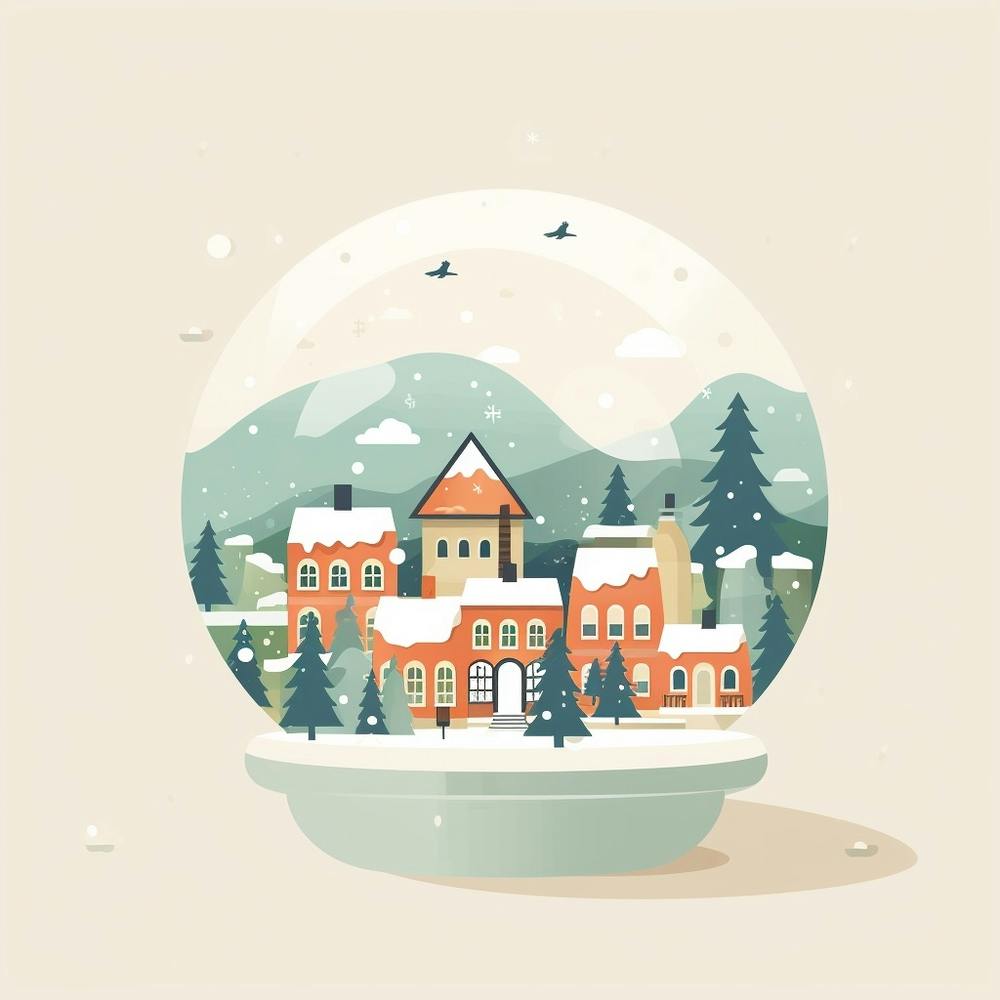 Abisko Sweden Snowglobe