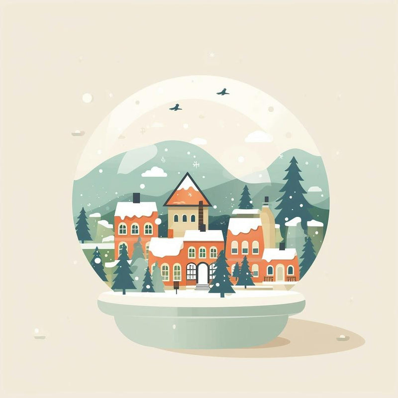Abisko Sweden Snowglobe
