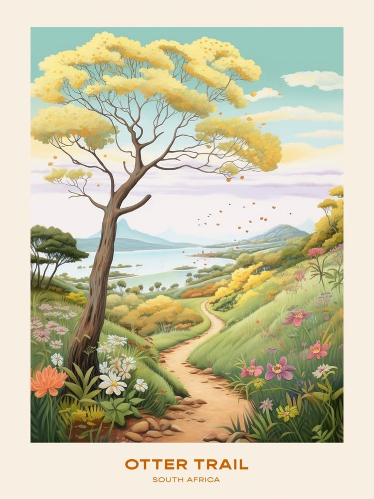 Otter Trail South Africa Hike Poster