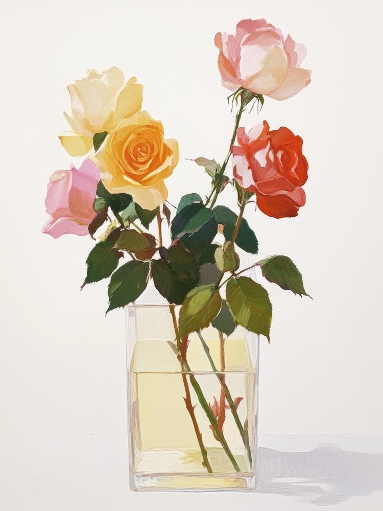 Roses In A Vase 8