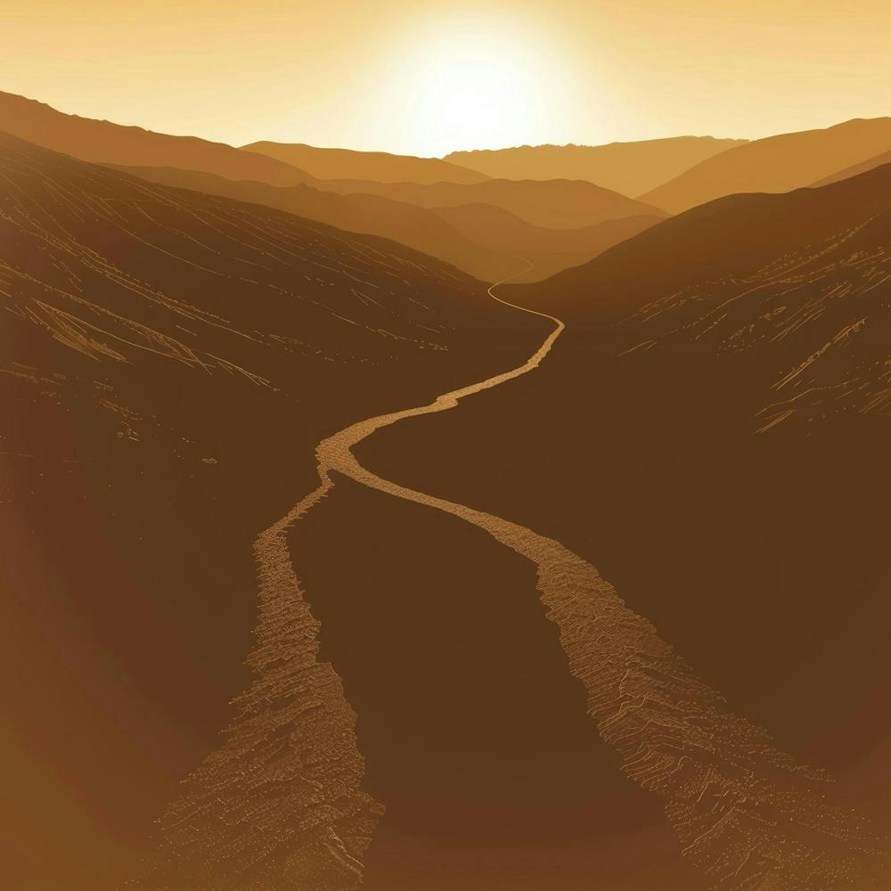 Sunset In The Desert 21