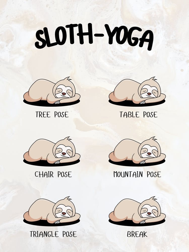 Sloth Yoga, sloth, yoga, sloth yoga, sloth lover, yoga sloth, sloth does yoga,funny yoga, funny sloth, meditation, namaste, sloth life, sloth funny, valentine's sloth, yoga lover, vintage