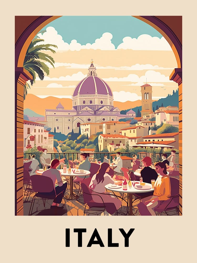 Vintage Travel Poster Italy 10