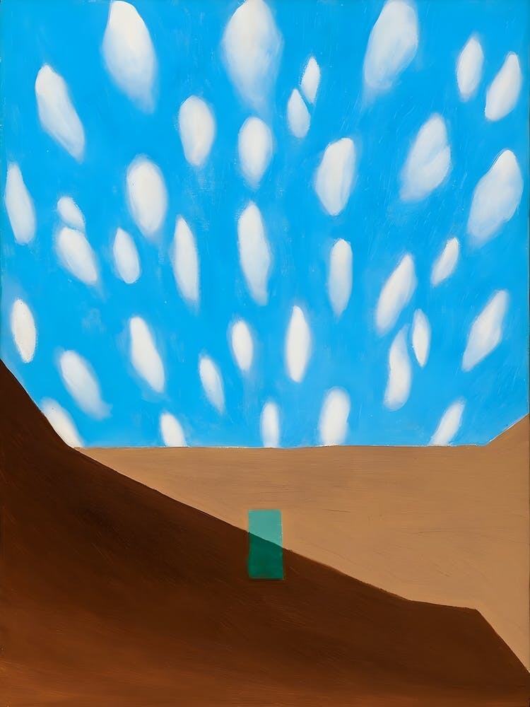 Georgia O'Keeffe - The Patio VIII,1950