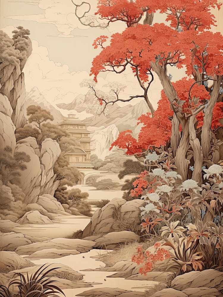 Japanese Stewartia Victorian Style 3