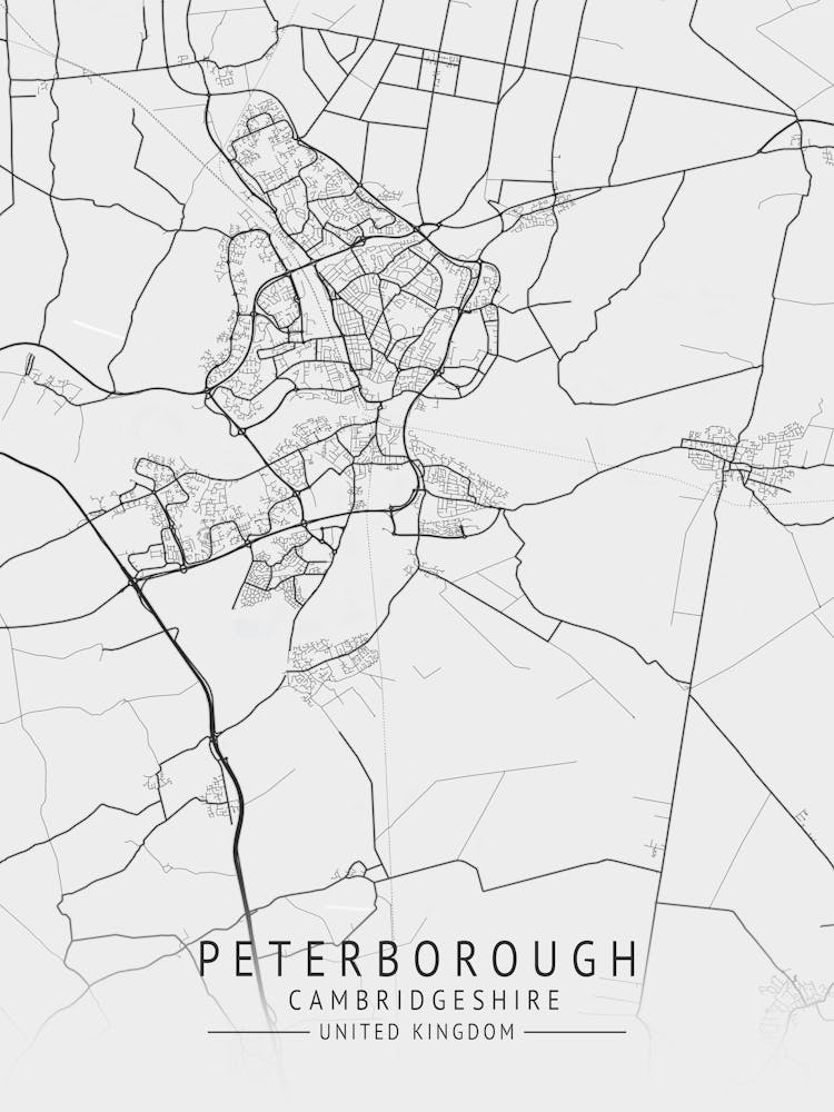 Peterborough City Map