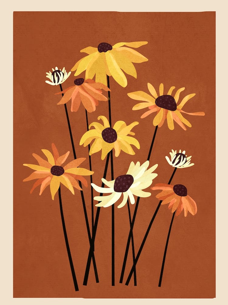 Abstract Flower Garden 1