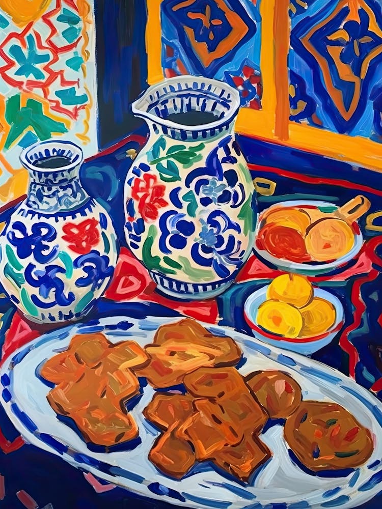 Gingerbread Cookies Painting 2