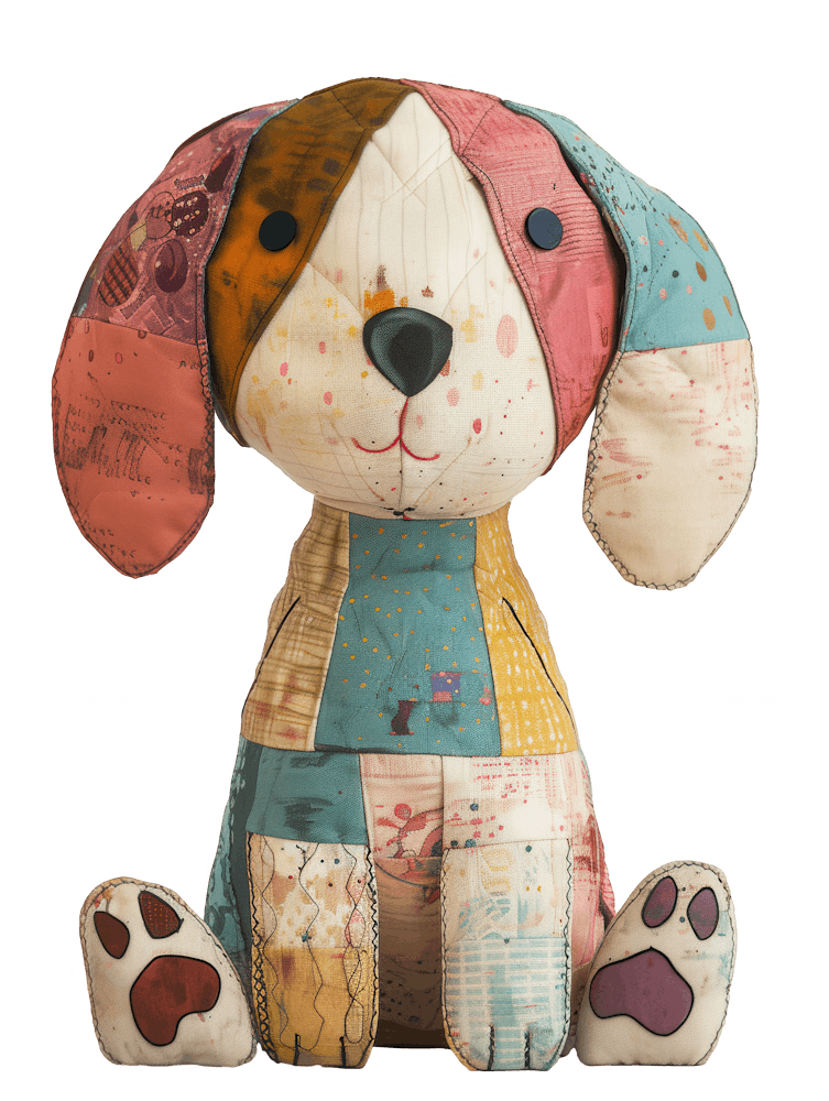 Quilted Dog 1