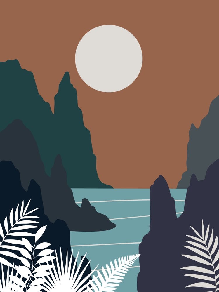 Sunset In The Mountains 4