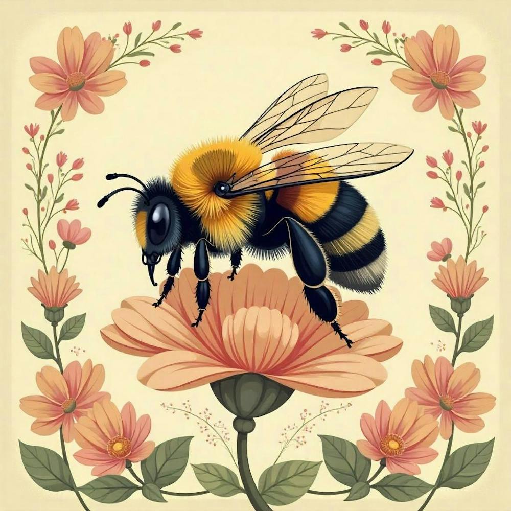 William Morris Bee Vintage (16)