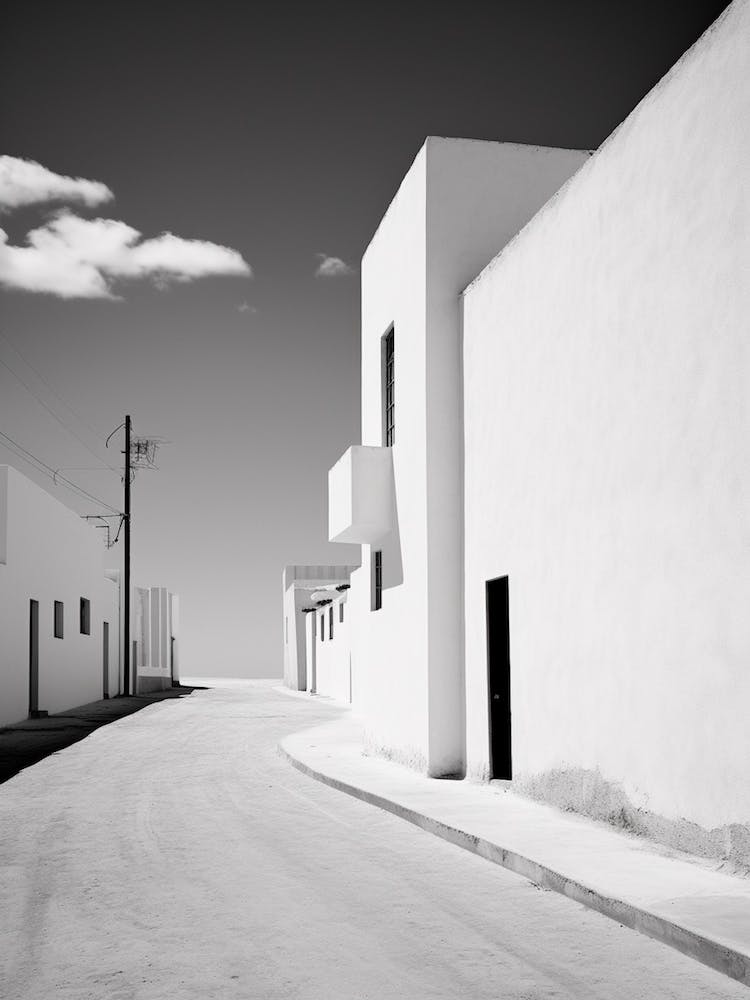 Almeria, Spain, Black And White Analogue Photography 3