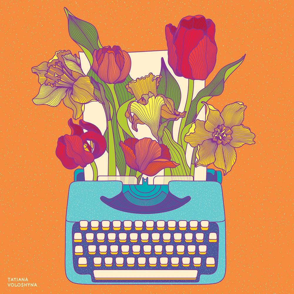 Flowering Words Square