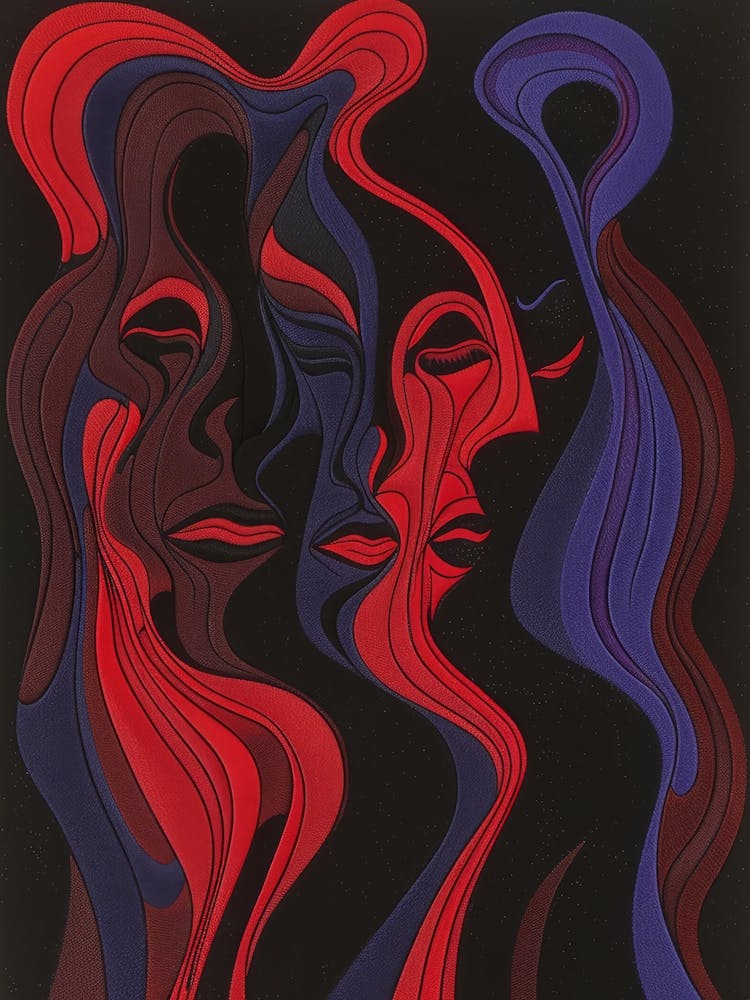 'Three Faces' 1