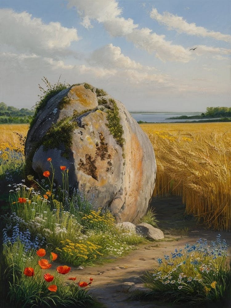 Rock In The Field