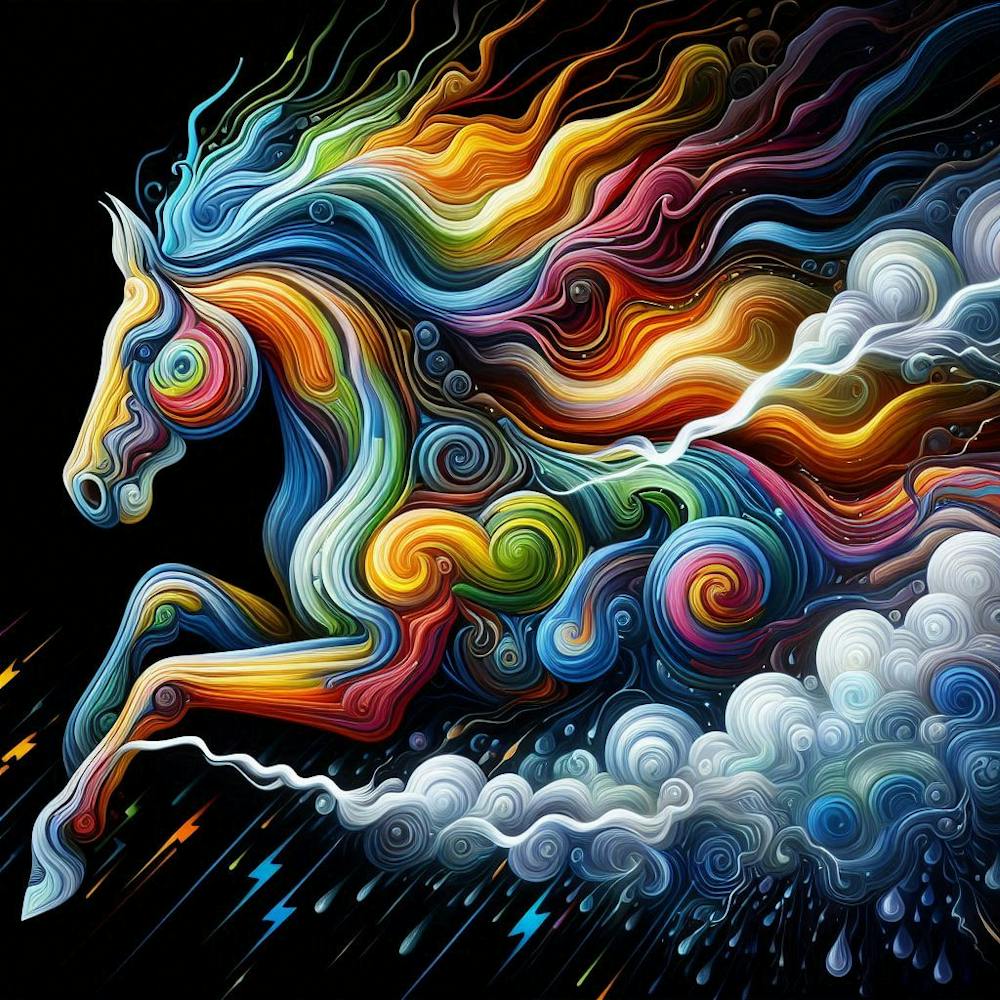 horse in the storm 5