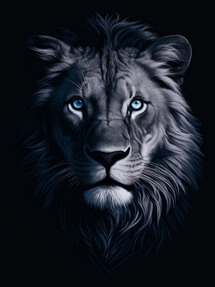 Lion painting 1
