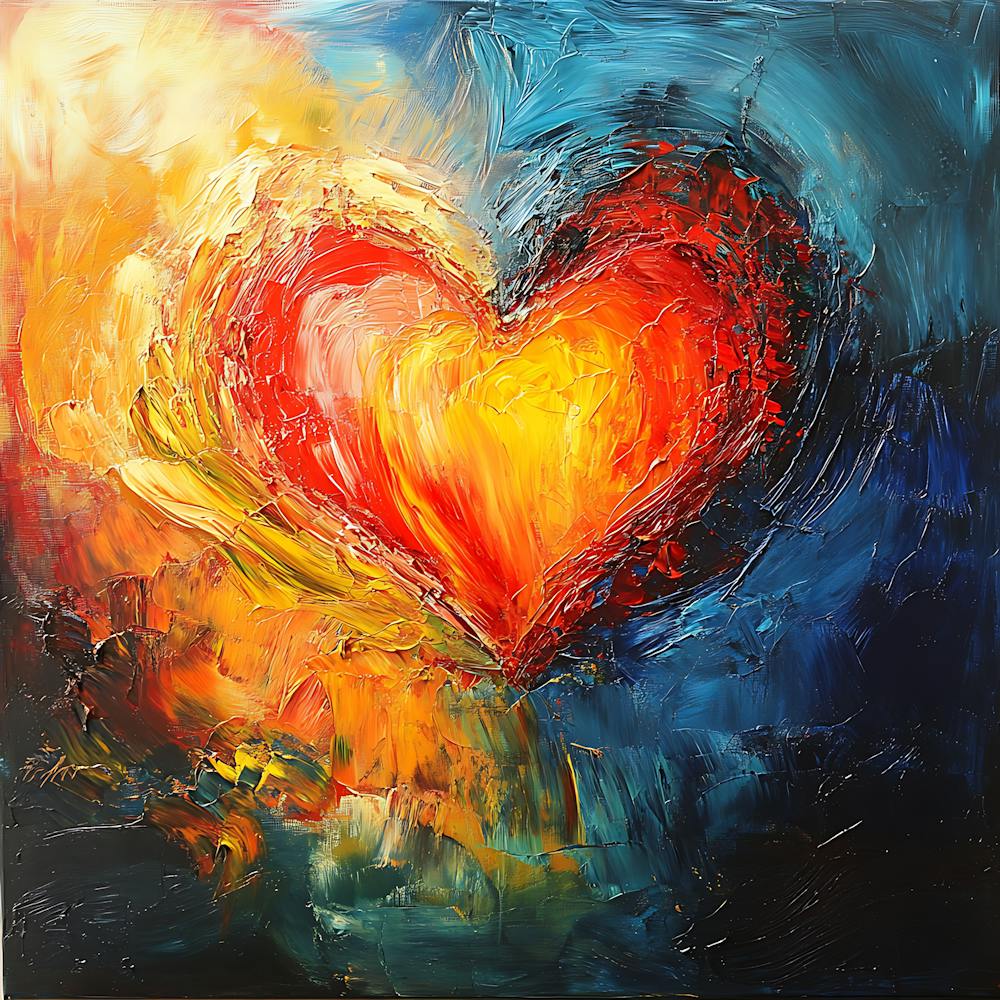 Abstract Dynamic Art of Love 1