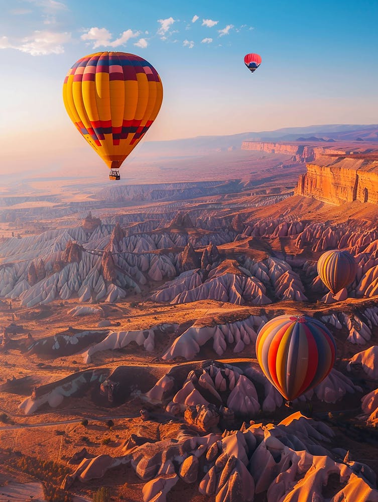 Hot Air Balloons In Cappadocia 1