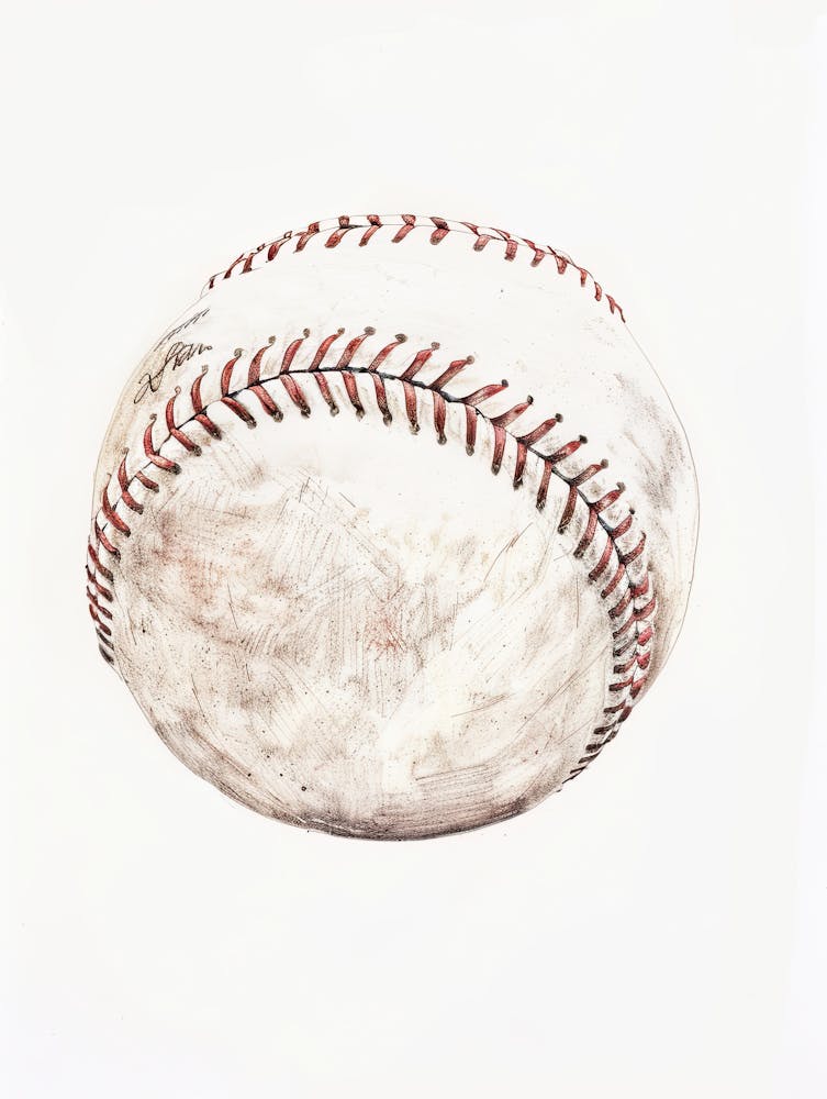Baseball-Gemälde