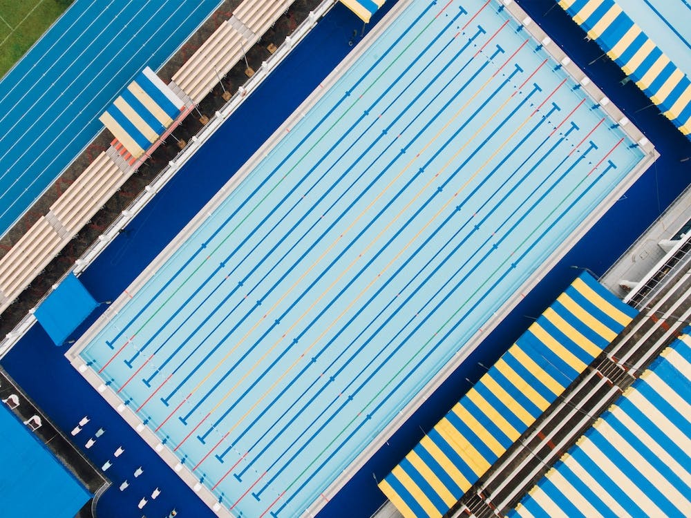 Geometric Swimming Pool