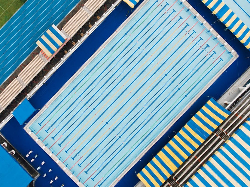 Geometric Swimming Pool