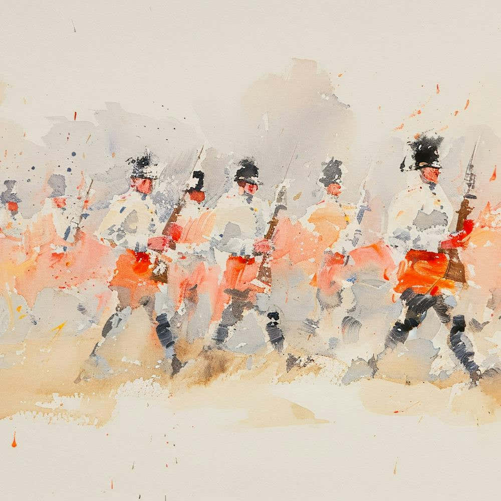 British Army March 1