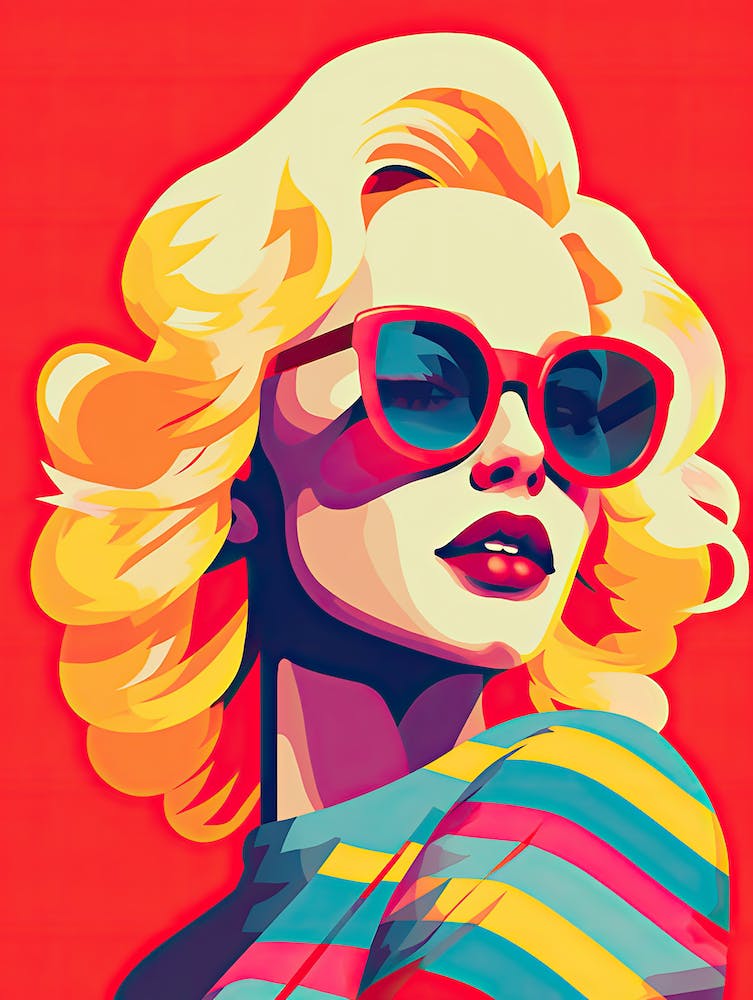 Stars, Stripes & Pop Art: American Woman Edition