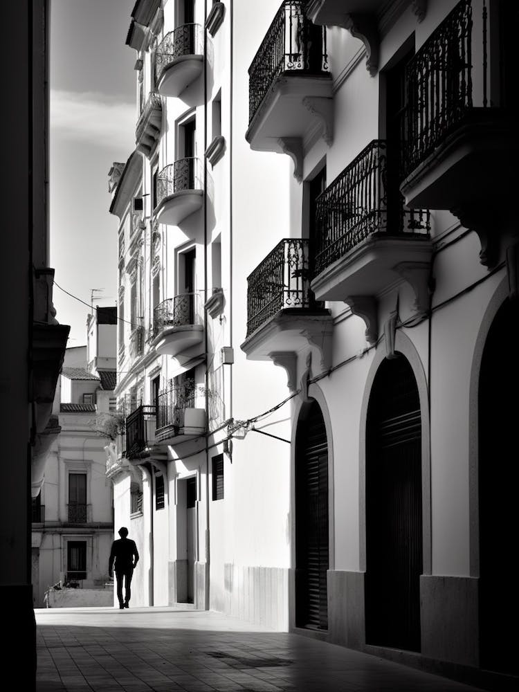 Murcia, Spain, Black And White Analogue Photography 2
