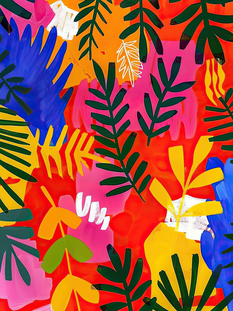 Twinkling Tropics Matisse Style