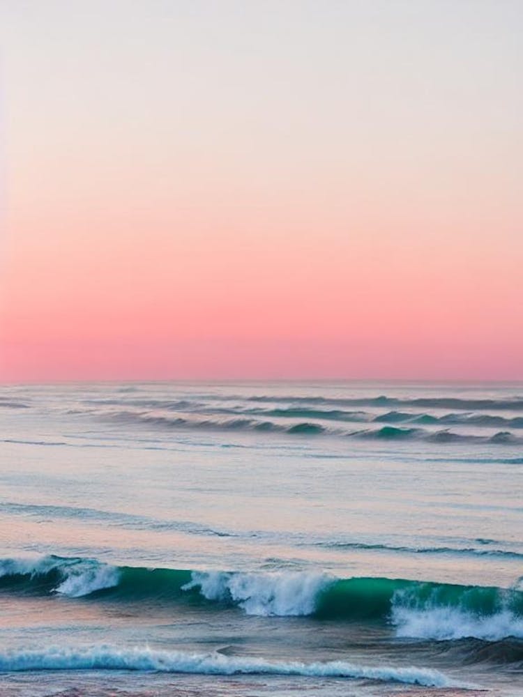 Woolacombe Beach, Devon Pink Photography 2