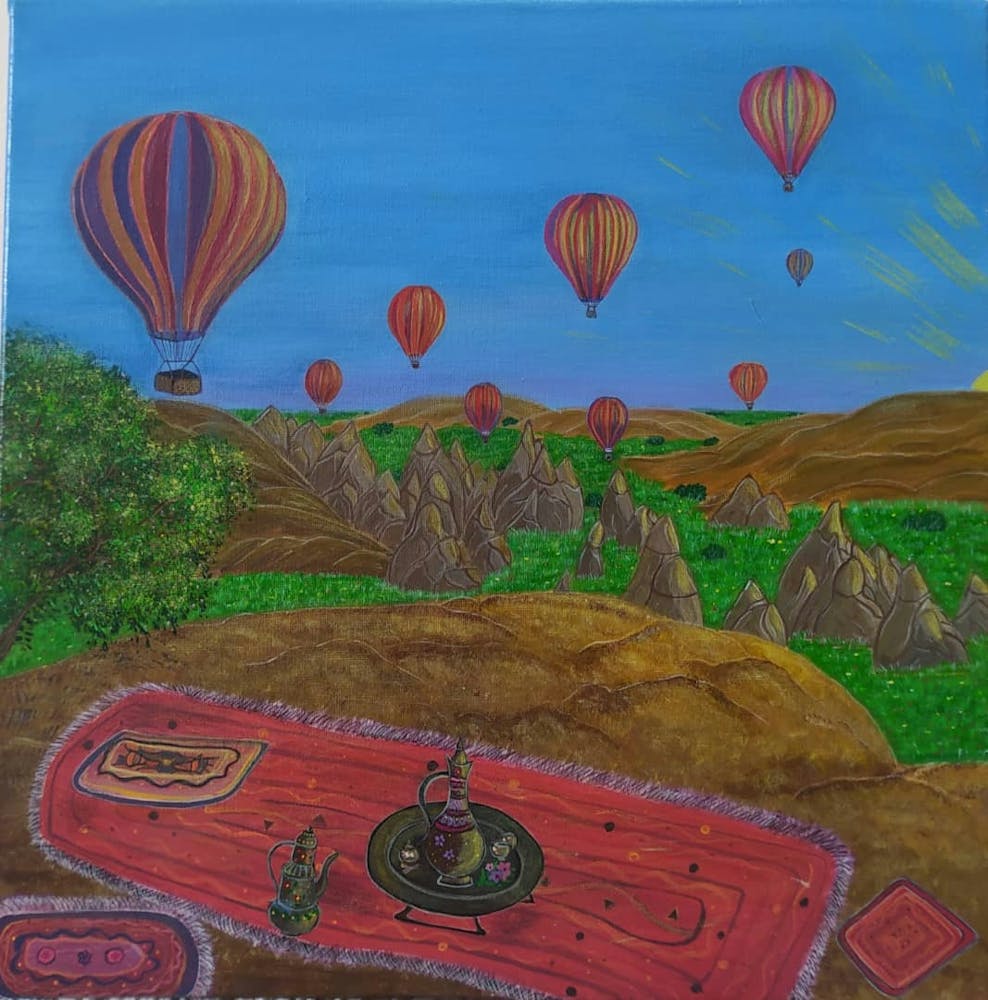 A Tea Party In Cappadocia