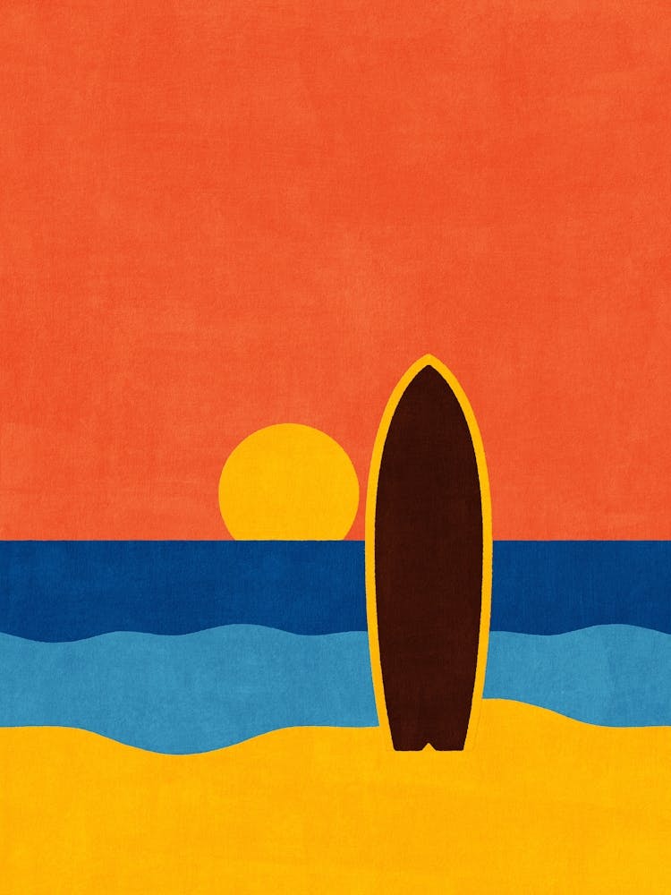 LANDSHAPES - Beach - sunset