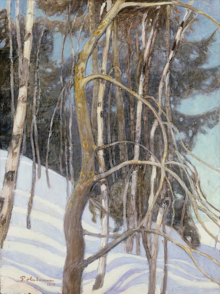 Day In March (1910), Pekka Halonen