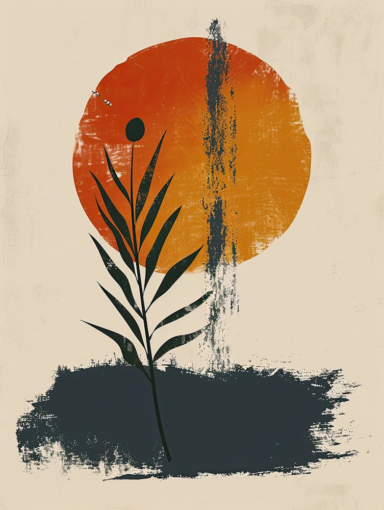 Cosmic Mirage Mid Century Style