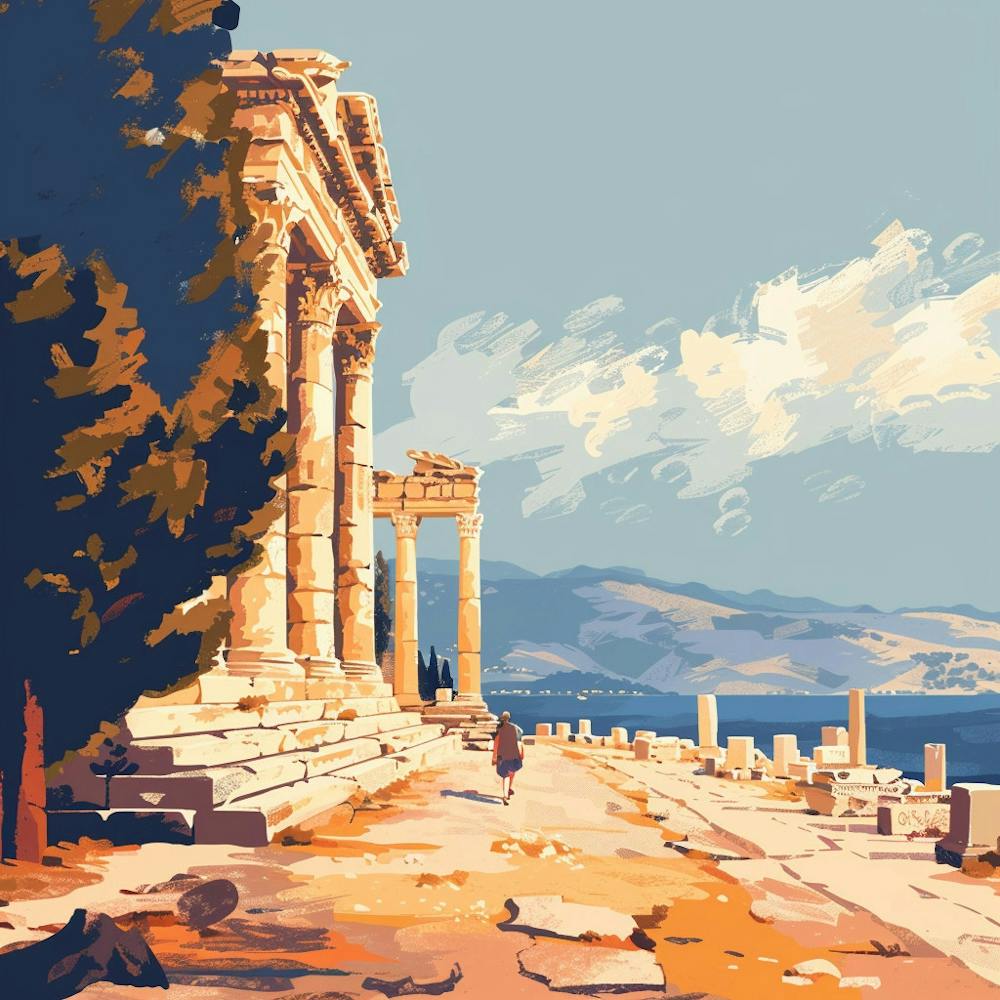 A Ephesus In Turkey Lofi Illustration 1720349754 3