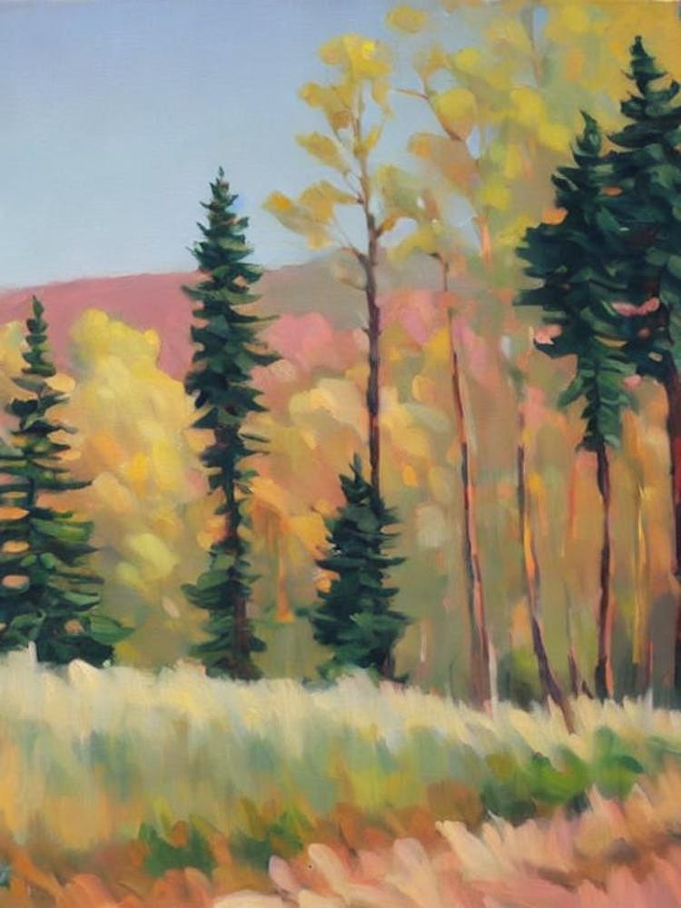 Fir Tree Watercolour