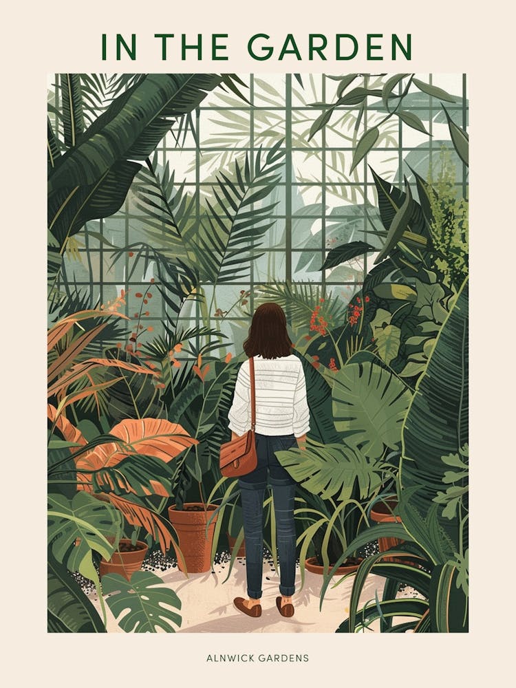 In The Garden Poster Alnwick Gardens 2