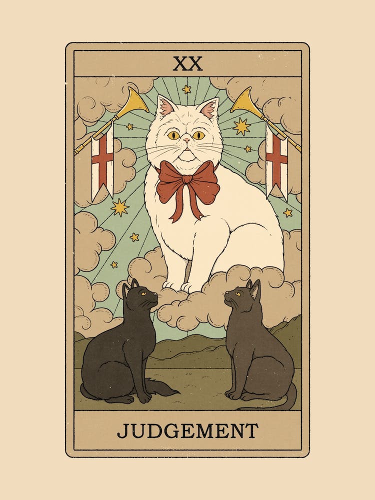 Judgement Cats Tarot