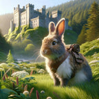Rabbit In The Forest