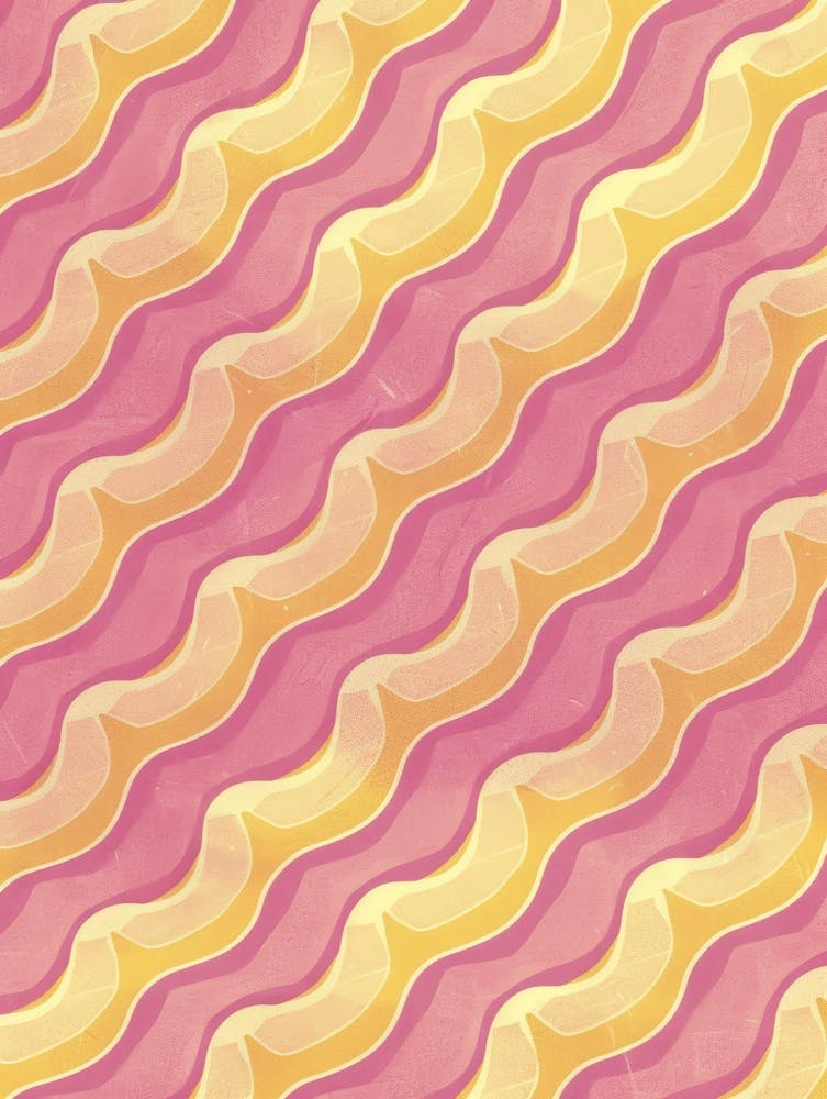 Pink And Yellow Stripes Vector